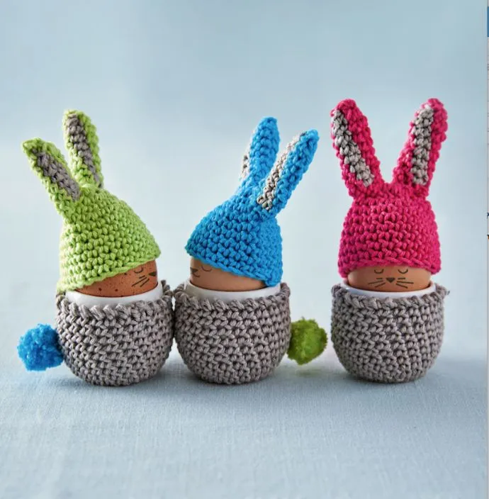 bunny egg Easter crochet patterns