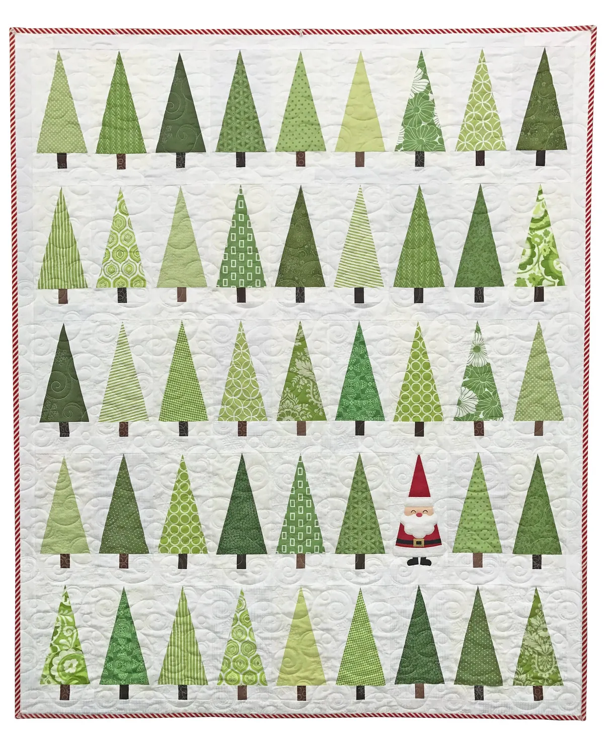 Christmas Tree quilt pattern