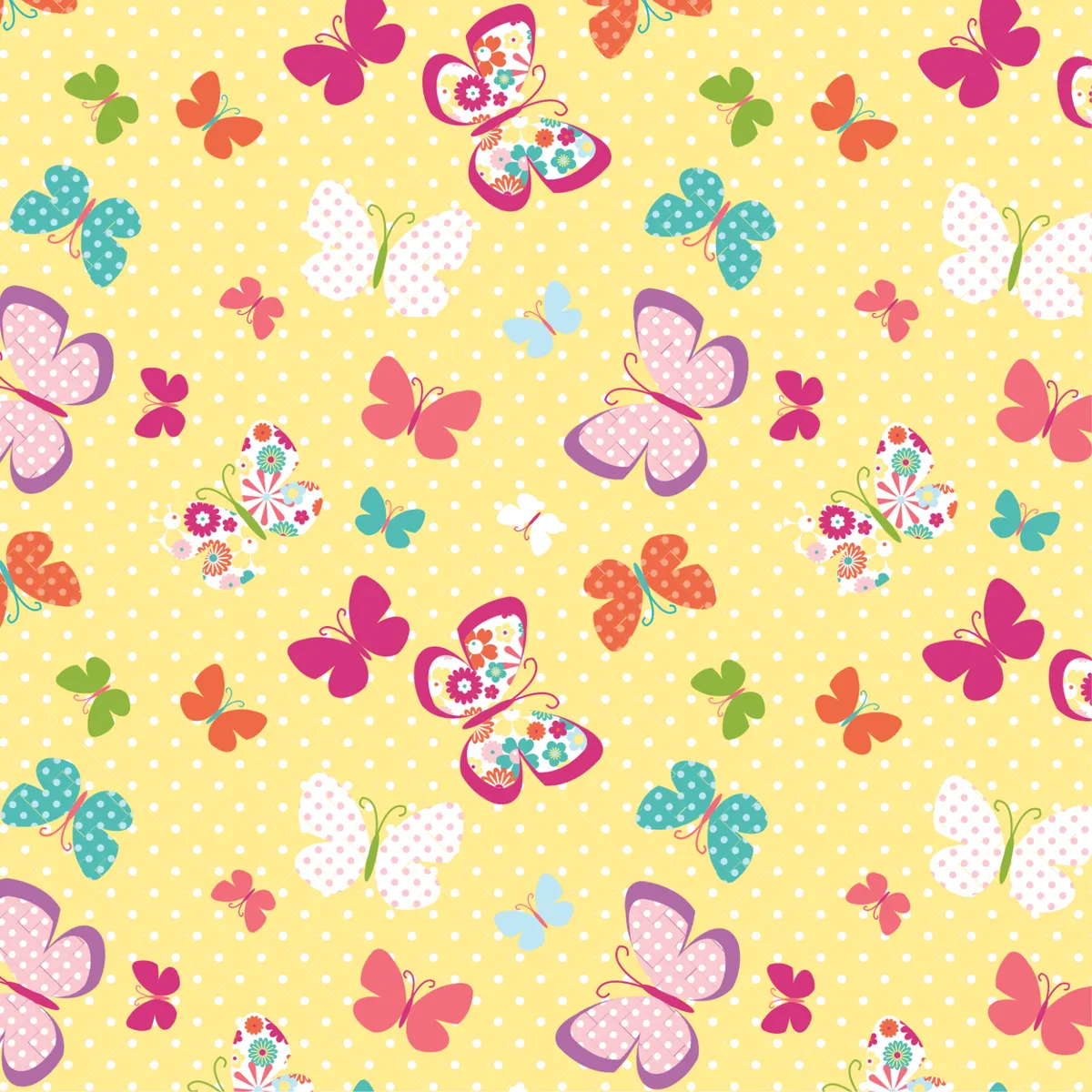 Free Butterflies and Blooms patterned papers 01
