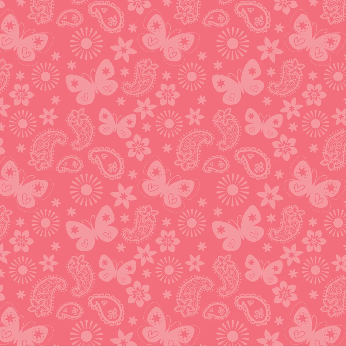 Free Butterflies and Blooms patterned papers 04