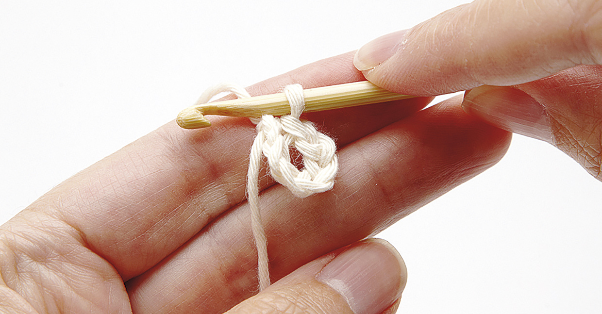 How to crochet slip stitch 3