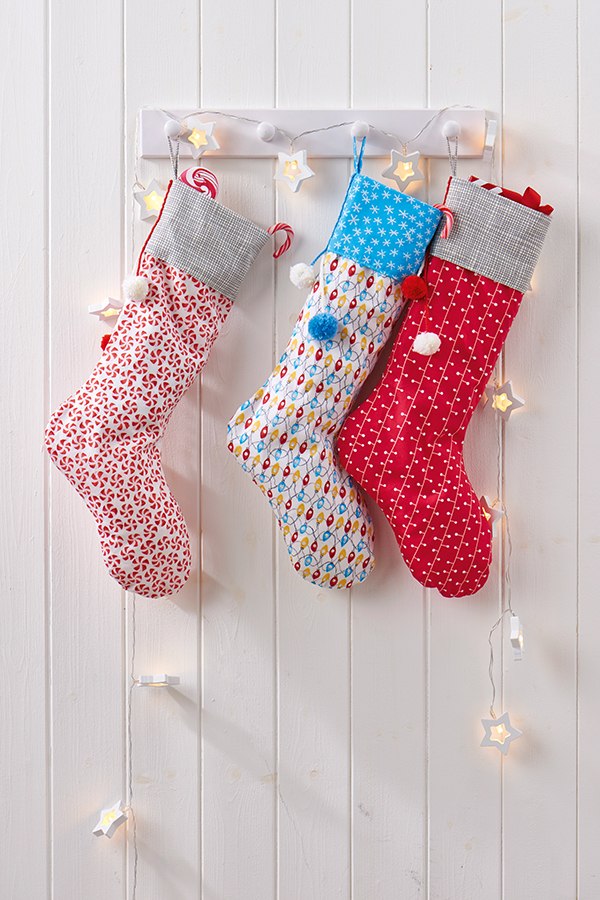 How to make a Christmas stocking - Gathered