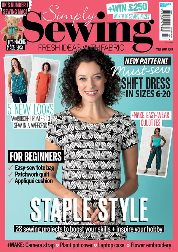 Simply sewing magazine issue 64
