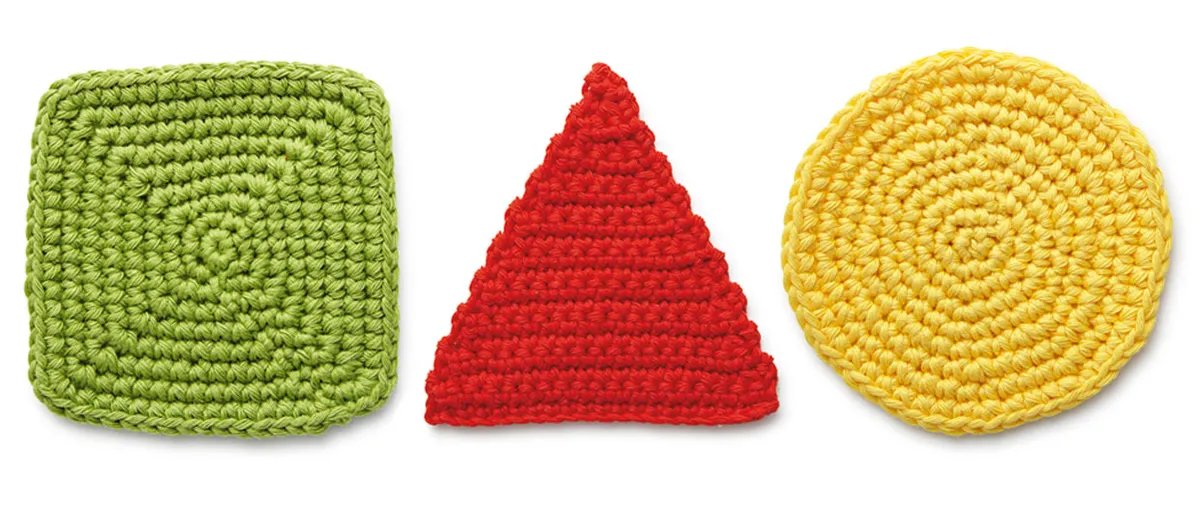 double crochet shapes