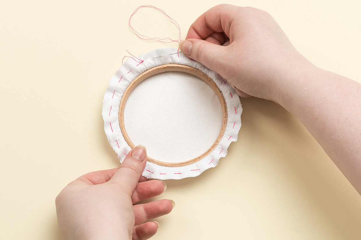 DIY embroidery hoop