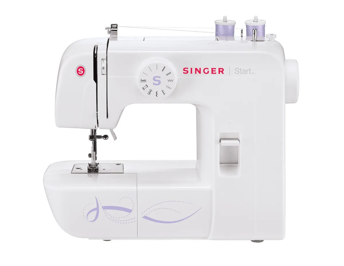 Viferr Portable Sewing Machine, Mini Sewing Machine Handheld Electric Sewing Machines 12 Stitches for Beginners Kids, Size: One size, White