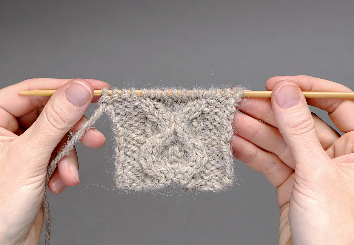 Cable knitting tutorial for beginners