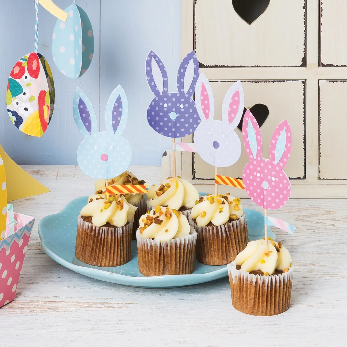 Easter bunny cake toppers main