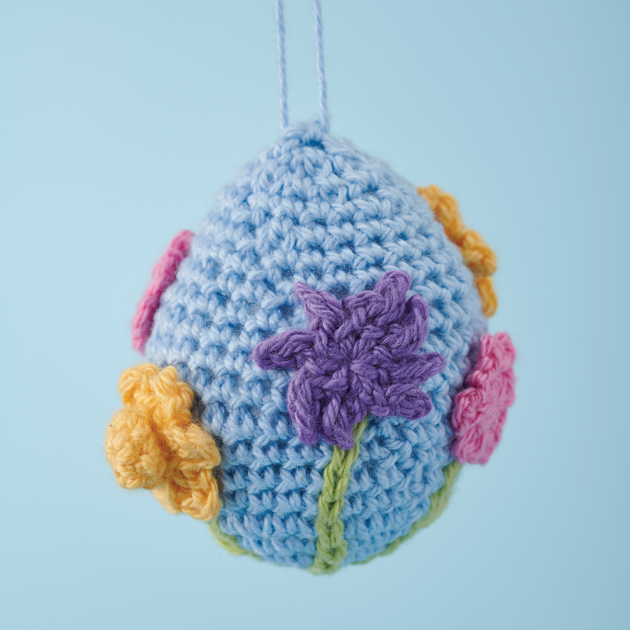 Free easter egg crochet pattern – Flowers