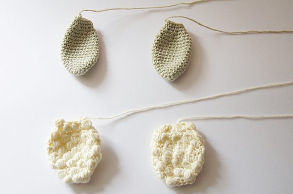 crochet plant pot cover step 3