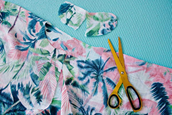 Free kimono sewing pattern step 5