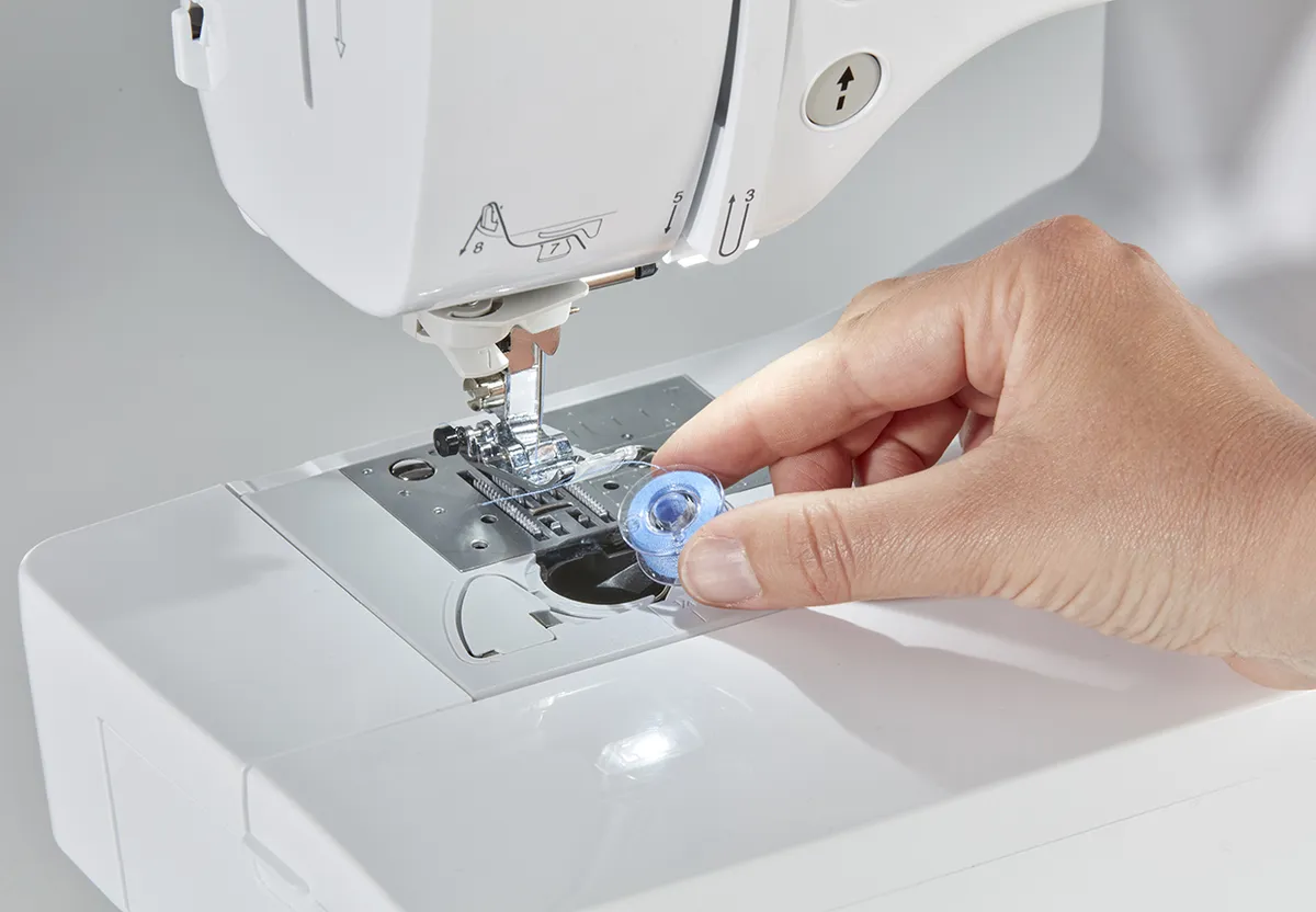 How to change a bobbin Brother A150 sewing machine