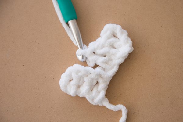 How to crochet a baby blanket step by step with pictures step 4