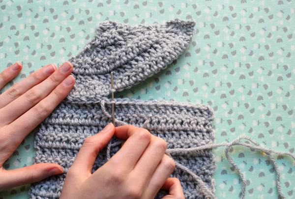 How to make crochet envelopes step 5