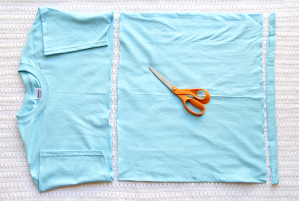 How to make tshirt yarn step 1