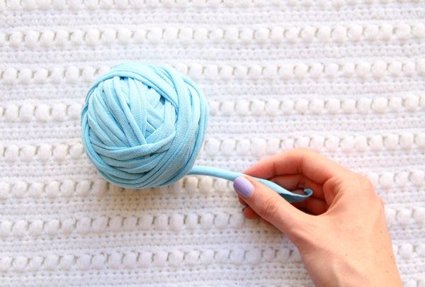 How to make tshirt yarn step 5