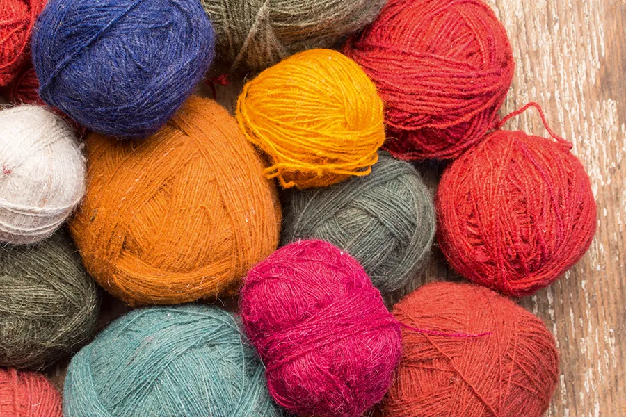 Knitting starter kit yarn