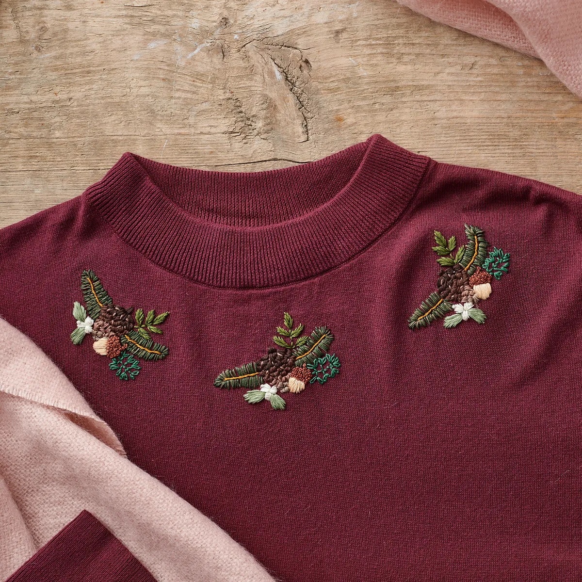 Pine needle jumper from Love Embroidery issue 19.jpg