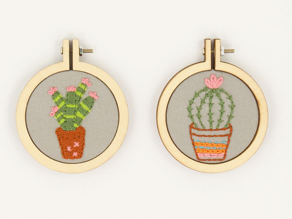 cactus embroidery step 8