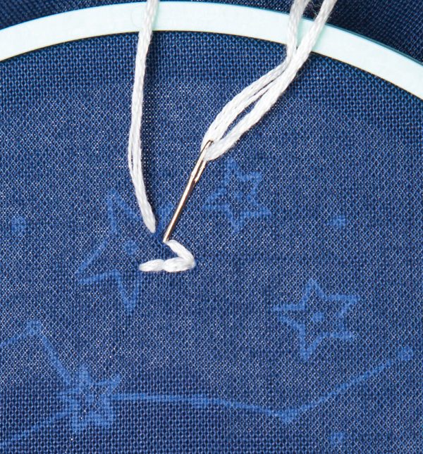 constellation embroidery step 4