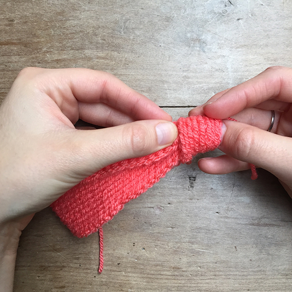 crochet wrist warmers step 7