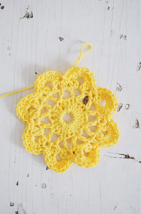 free crochet coaster patterns step 5