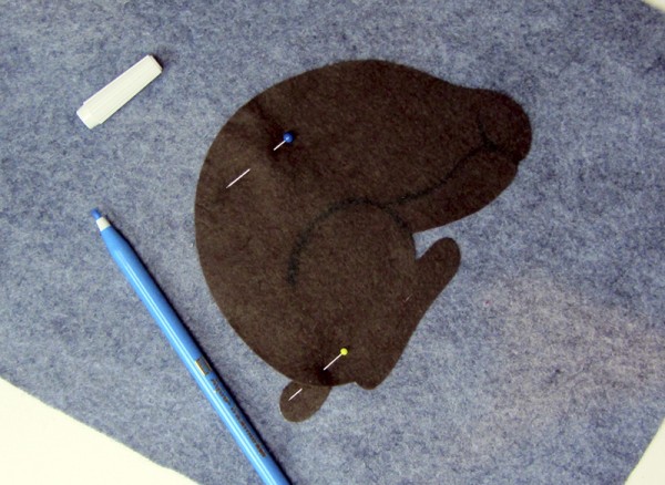 hot water bottle cover pattern step 2