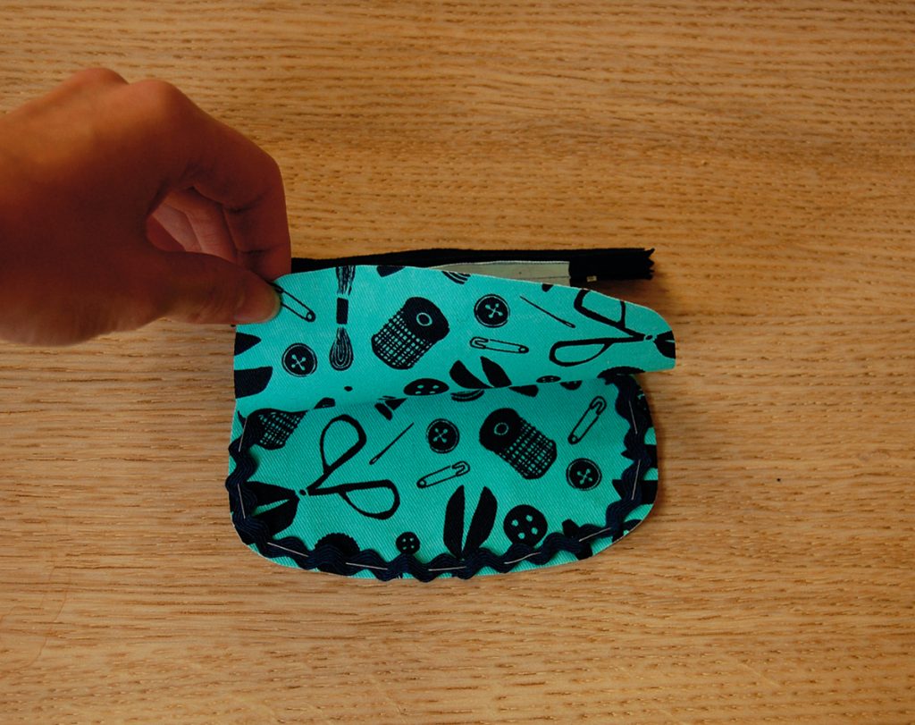 how to make a coin purse step 3