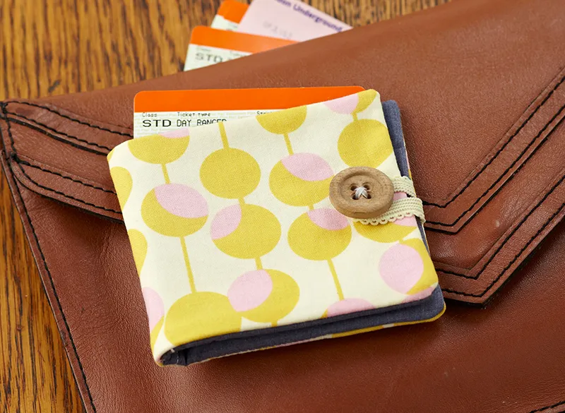 how to make a fabric wallet 1