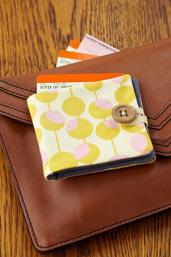 how to make a fabric wallet