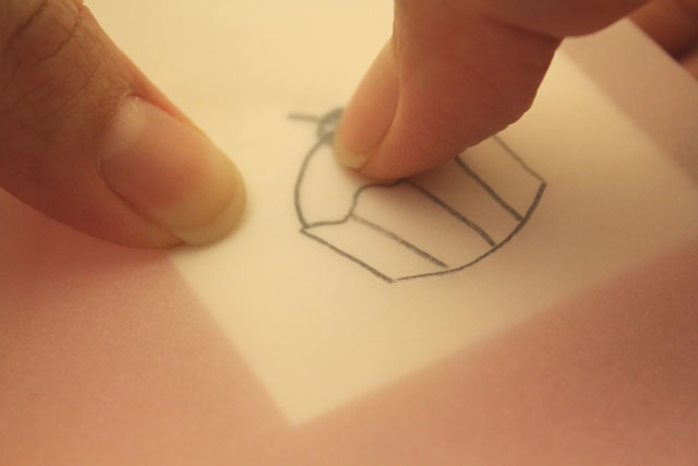 how to make a rubber stamp step 4