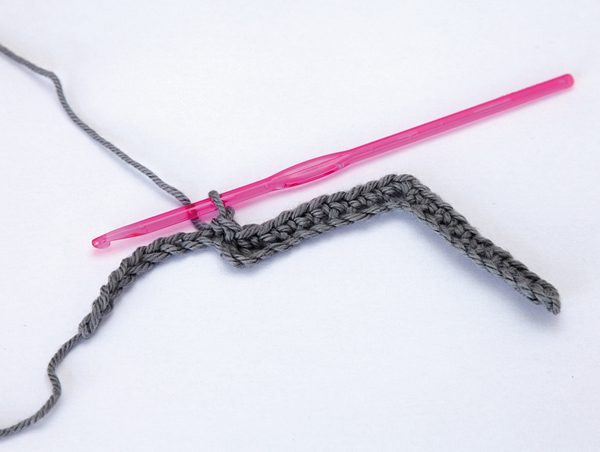 ripple crochet pattern step 5