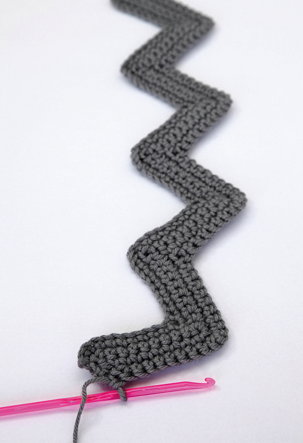 ripple crochet pattern step 6