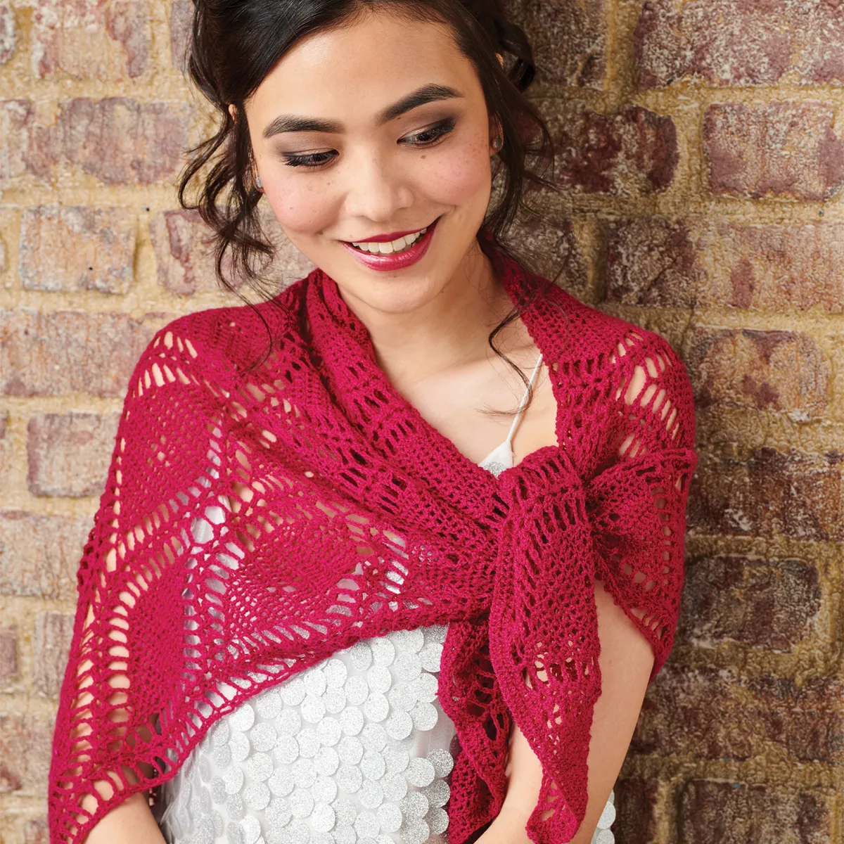 crochet lace shawl