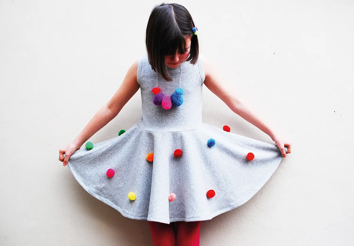Girl's Dress Sewing Pattern