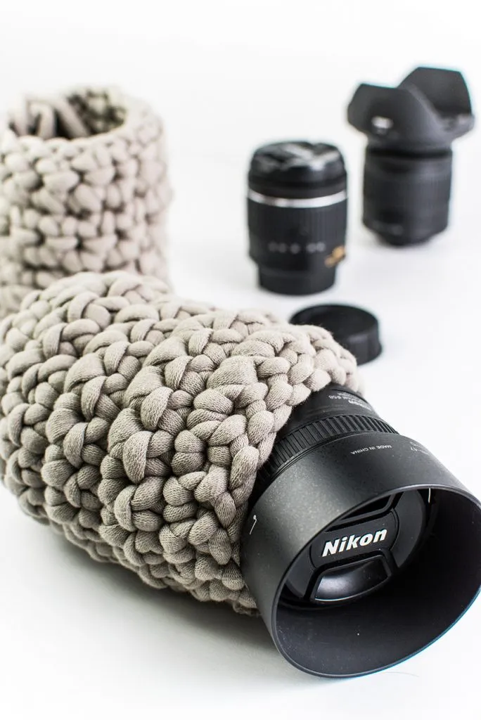 crochet-lens-cover fathers day crafts
