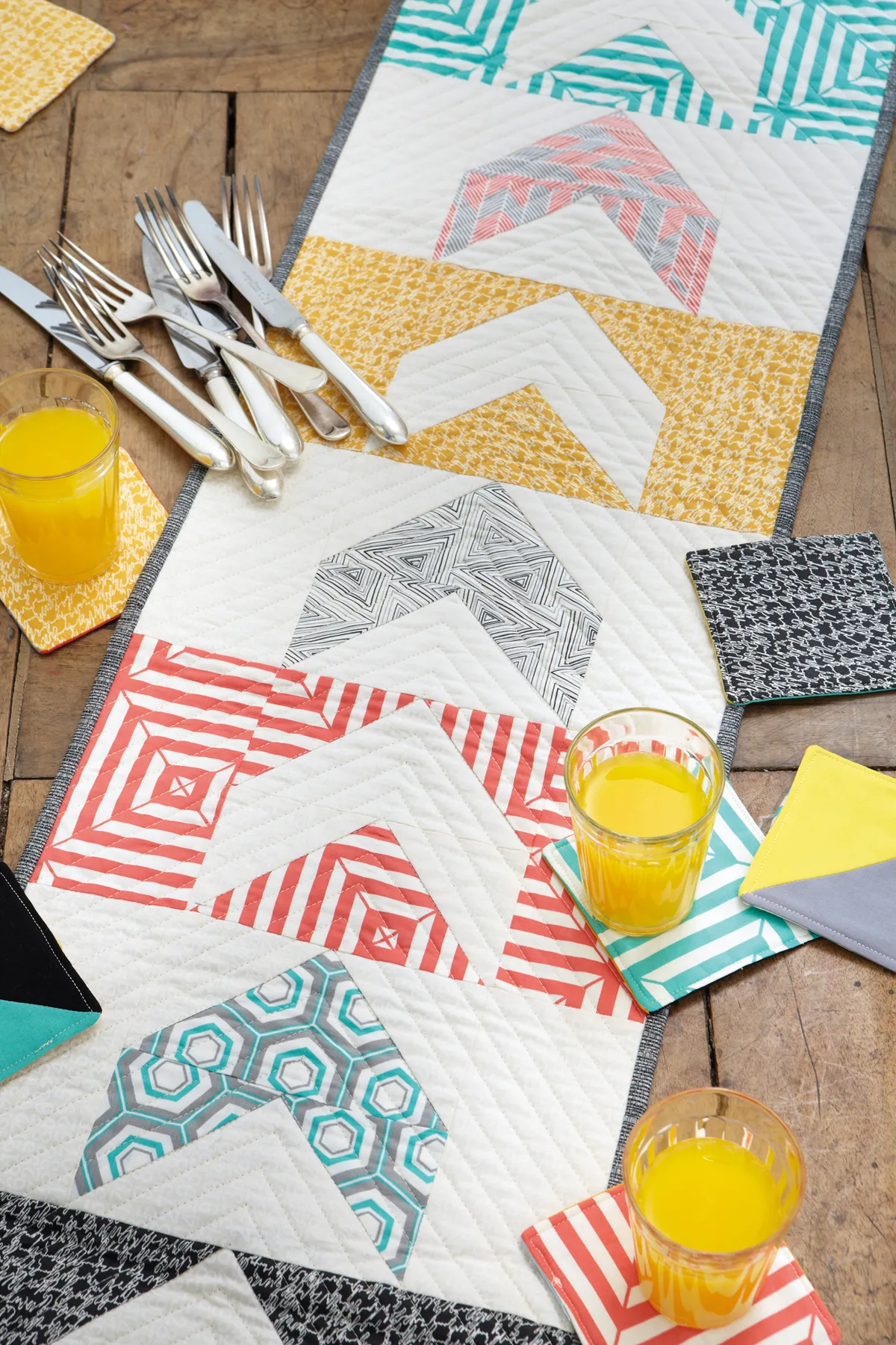 Treat your table to a pretty quilt runner! - Gathered