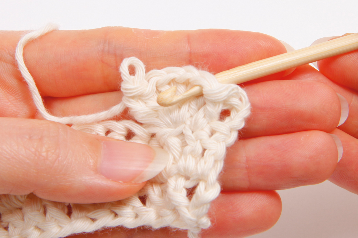 How to popcorn crochet stitch Step_07