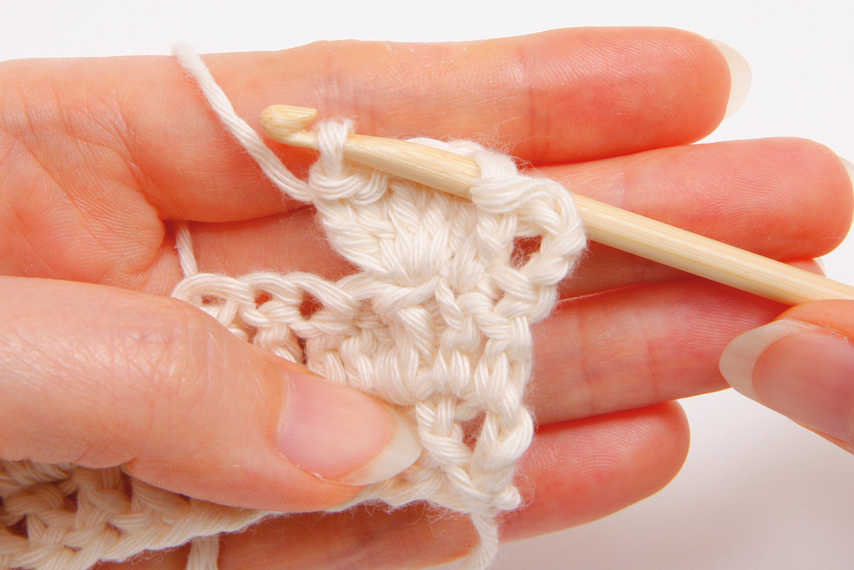 How to popcorn crochet stitch Step_08