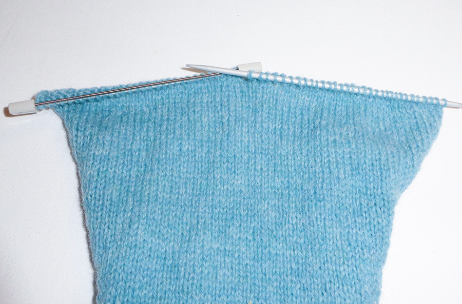 Headband knitting pattern Step2