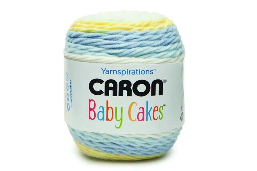best yarn for baby blanket, Caron Baby Cakes