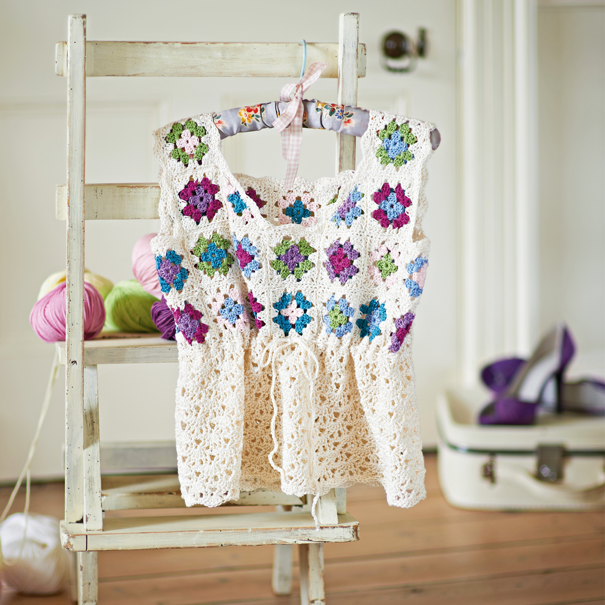 CROCHET PATTERN / Granny Crochet Top / Summer Top / Vest