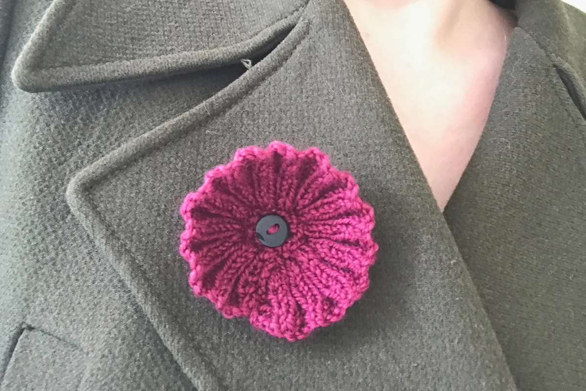 poppy knitting pattern video