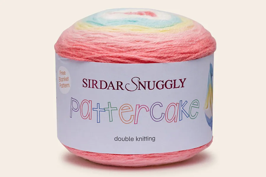best yarn for baby blanket, Sirdar Snuggly Pattercake DK