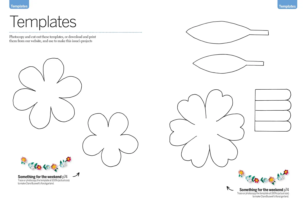 Floral-garland-papercraft-template