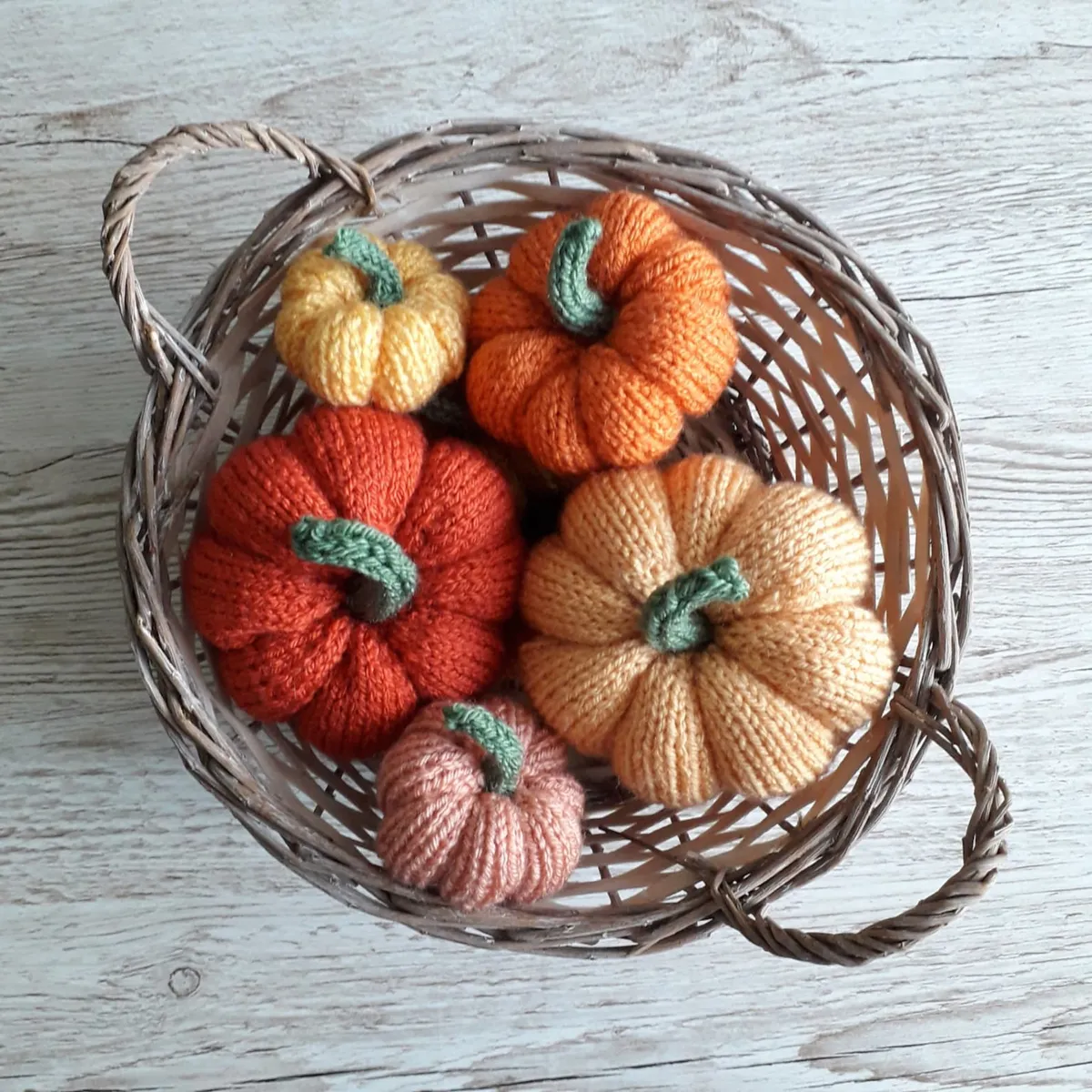 free halloween knitting pattern pumpkin