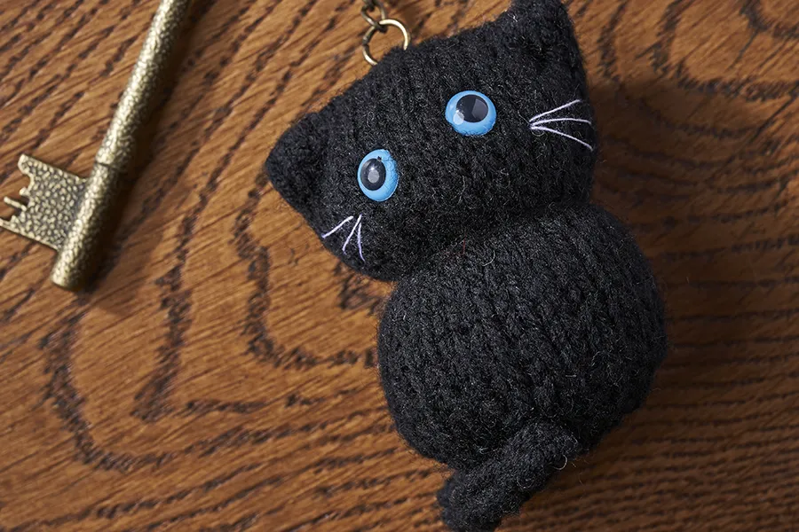 free Halloween knitting patterns cat