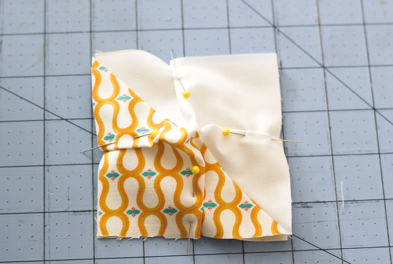 How to make a puff quilt figure D