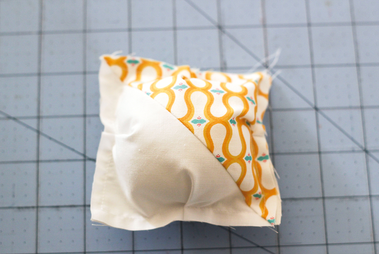 How to make a puff quilt figure E