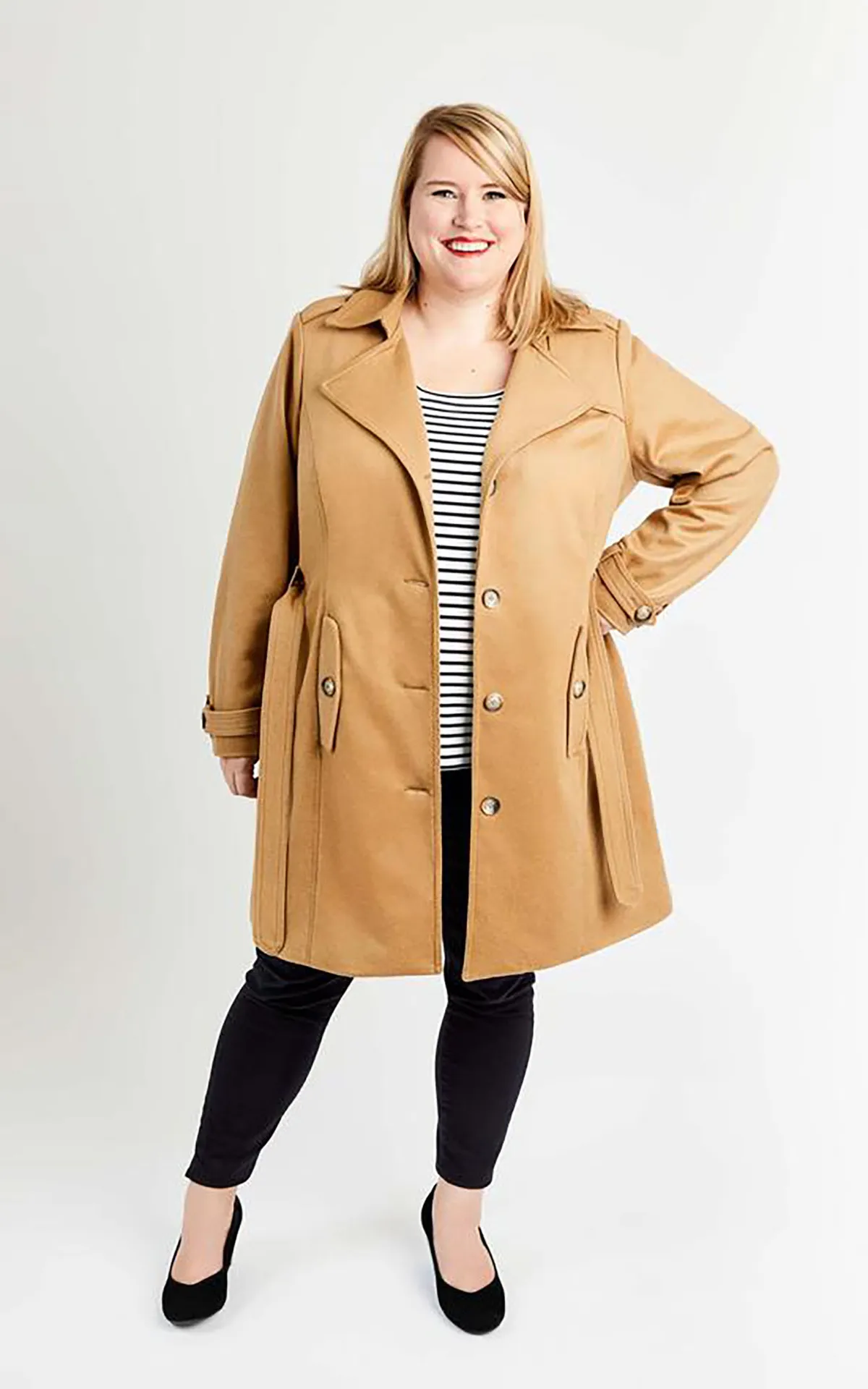 Coat sewing pattern – Chilton trench coat